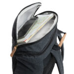 Impact AWARE™ 16 oz. recycled canvas 15" laptop backpack - Image 6