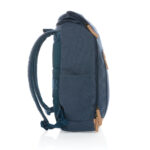 Impact AWARE™ 16 oz. recycled canvas 15" laptop backpack - Image 27