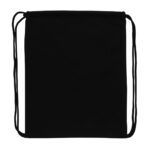 Impact AWARE™ recycled cotton drawstring backpack 145g - Image 3