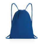Impact AWARE™ recycled cotton drawstring backpack 145g - Image 24