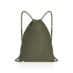 Impact AWARE™ recycled cotton drawstring backpack 145g - Image 27