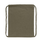 Impact AWARE™ recycled cotton drawstring backpack 145g - Image 28