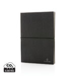 A5 GRS recycled leather notebook - Image 12