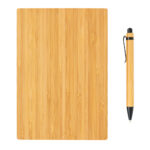 A5 Bamboo notebook & pen set - Image 5