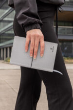 A5 GRS recycled leather notebook - Image 10