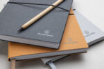 A5 GRS recycled leather notebook - Image 21