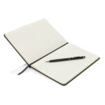 Standard hardcover PU A5 notebook with stylus pen - Image 3