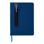 Standard hardcover PU A5 notebook with stylus pen - Image 12