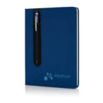 Standard hardcover PU A5 notebook with stylus pen - Image 14