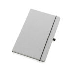 GRS Recycled leather hardcover notebook A5 - Image 3