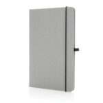 GRS Recycled leather hardcover notebook A5 - Image 2