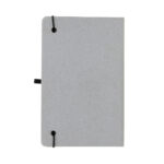 GRS Recycled leather hardcover notebook A5 - Image 6