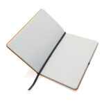 GRS Recycled leather hardcover notebook A5 - Image 28
