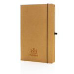 GRS Recycled leather hardcover notebook A5 - Image 32