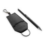SP Tula RCS certified recycled PU key holder and pen set - Image 2