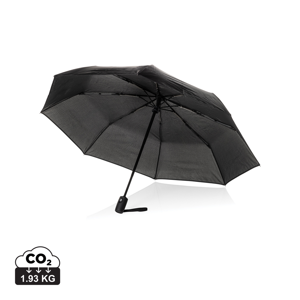177076645551102 Swiss Peak Vito Aware™ RPET 21 inch auto open/close umbrella - Image 1