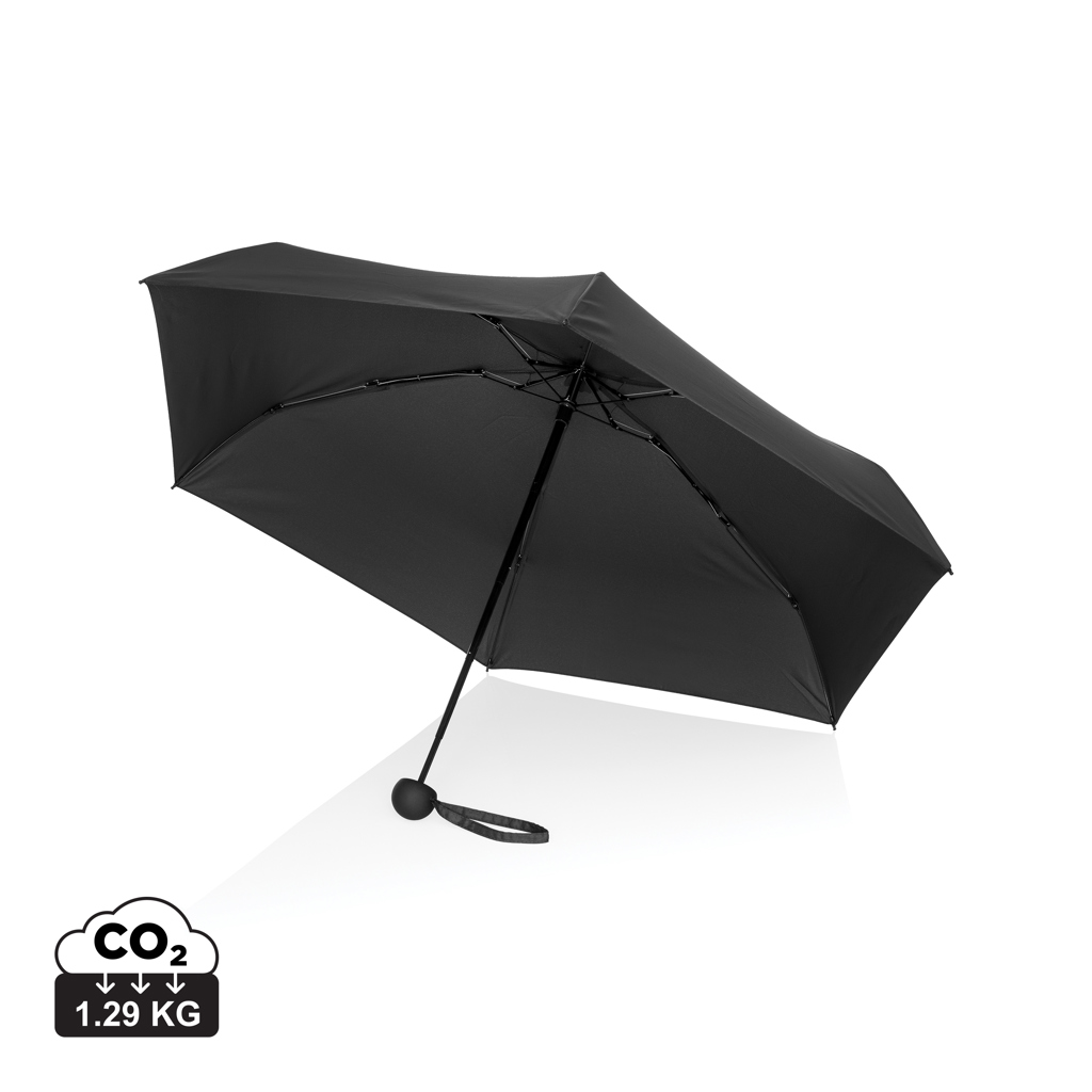 17707664584320 19.5" Aware™ RPET super mini manual 190T Pongee umbrella - Image 1