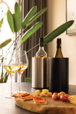 Vino RCS certified recycled stainless steel wine bucket - Image 7