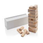 Deluxe tumbling tower wood block stacking game - Image 2
