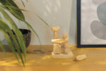 Ukiyo Crios wooden balancing rocks in pouch - Image 6