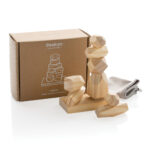 Ukiyo Crios wooden balancing rocks in pouch - Image 7