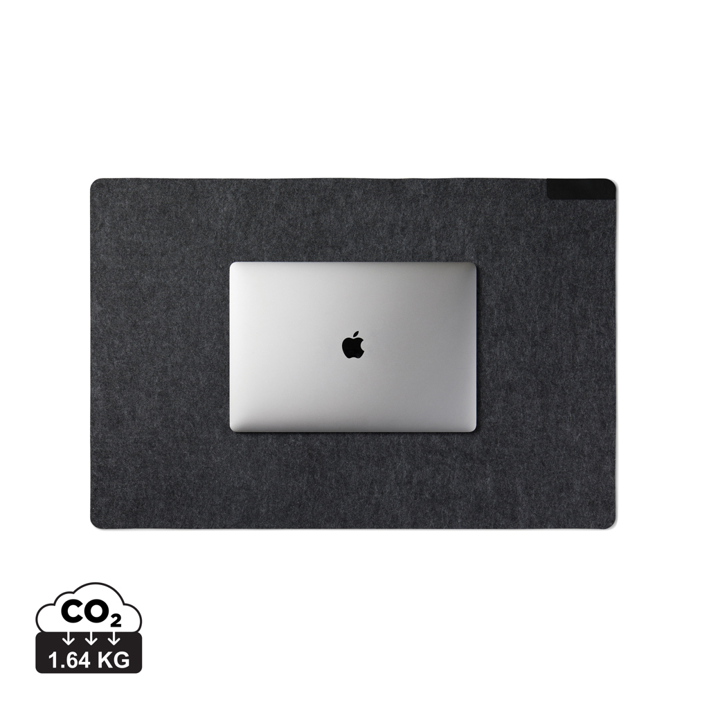177081588771684 VINGA Albon GRS recycled felt desk pad - Image 1