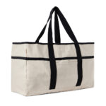 VINGA Volonne AWARE™ recycled canvas beach bag - Image 4