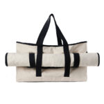 VINGA Volonne AWARE™ recycled canvas beach bag - Image 5