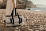 VINGA Volonne AWARE™ recycled canvas beach bag - Image 9