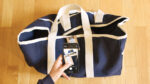 VINGA Volonne AWARE™ recycled canvas beach bag - Image 22