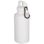 Oregon 400 ml solid colour RCS recycled plastic water bottle with carabiner - Image 33