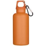 Oregon 400 ml solid colour RCS recycled plastic water bottle with carabiner - Image 39