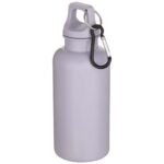 Oregon 400 ml solid colour RCS recycled plastic water bottle with carabiner - Image 41