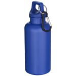 Oregon 400 ml solid colour RCS recycled plastic water bottle with carabiner - Image 9