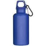 Oregon 400 ml solid colour RCS recycled plastic water bottle with carabiner - Image 11