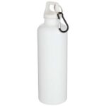 Oregon 750 ml solid colour RCS recycled plastic water bottle with carabiner - Image 13