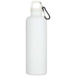 Oregon 750 ml solid colour RCS recycled plastic water bottle with carabiner - Image 15