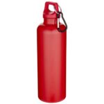 Oregon 750 ml solid colour RCS recycled plastic water bottle with carabiner - Image 17
