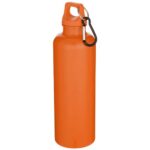 Oregon 750 ml solid colour RCS recycled plastic water bottle with carabiner - Image 21