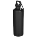 Oregon 750 ml solid colour RCS recycled plastic water bottle with carabiner - Image 9