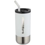 Grayson 480 ml RCS recycled insulated tumbler with straw - Image 2