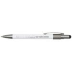 Rill RCS recycled ballpoint pen with stylus and fidget spinner (blue ink) - Image 9