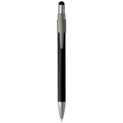 Rill RCS recycled ballpoint pen with stylus and fidget spinner (blue ink)