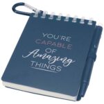Lig Mini recycled outdoor soft cover notebook and ballpoint pen set (black ink) - Image 26
