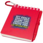 Lig Mini recycled outdoor soft cover notebook and ballpoint pen set (black ink) - Image 18