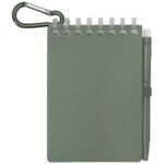 Lig Mini recycled outdoor soft cover notebook and ballpoint pen set (black ink) - Image 3