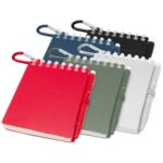 Lig Mini recycled outdoor soft cover notebook and ballpoint pen set (black ink) - Image 24