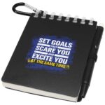 Lig Mini recycled outdoor soft cover notebook and ballpoint pen set (black ink) - Image 10