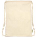 Odisha 100 g/m² OCS organic drawstring bag 5L - Image 3