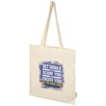 Odisha 140 g/m² OCS organic tote bag 7L - Image 14